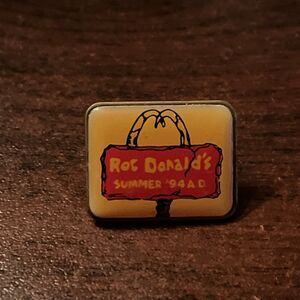 McDonald’s The Flintstones Roc Donald’s  Employee Lapel‎ Pin